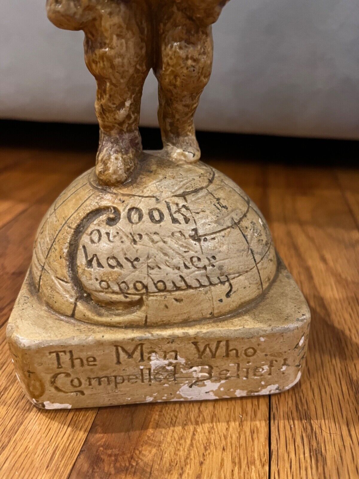 Rare plaster sculptures: Peary & Cook, early 1900’s