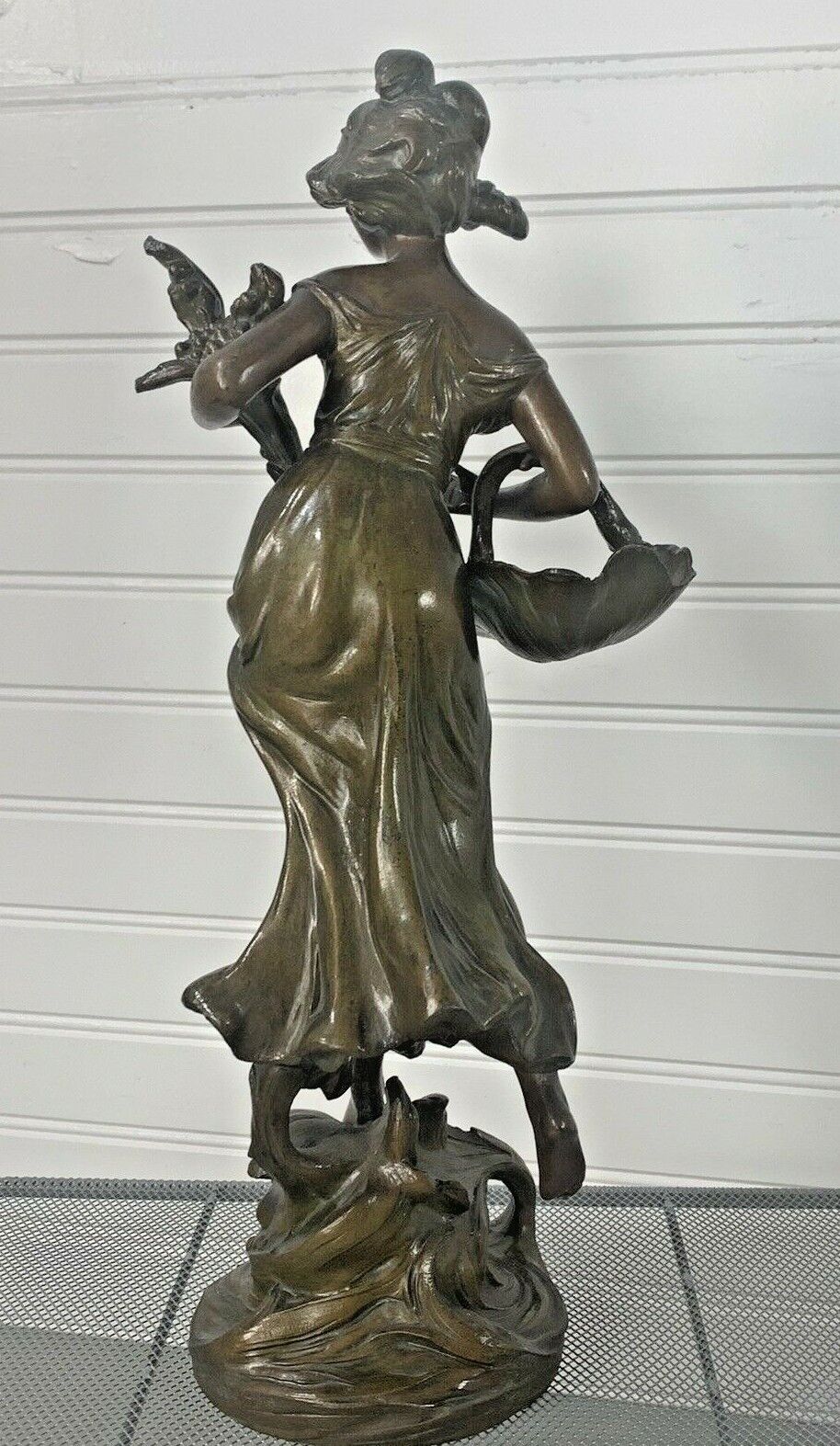 French Henri Honore Ple Signed Bronze Statues Set