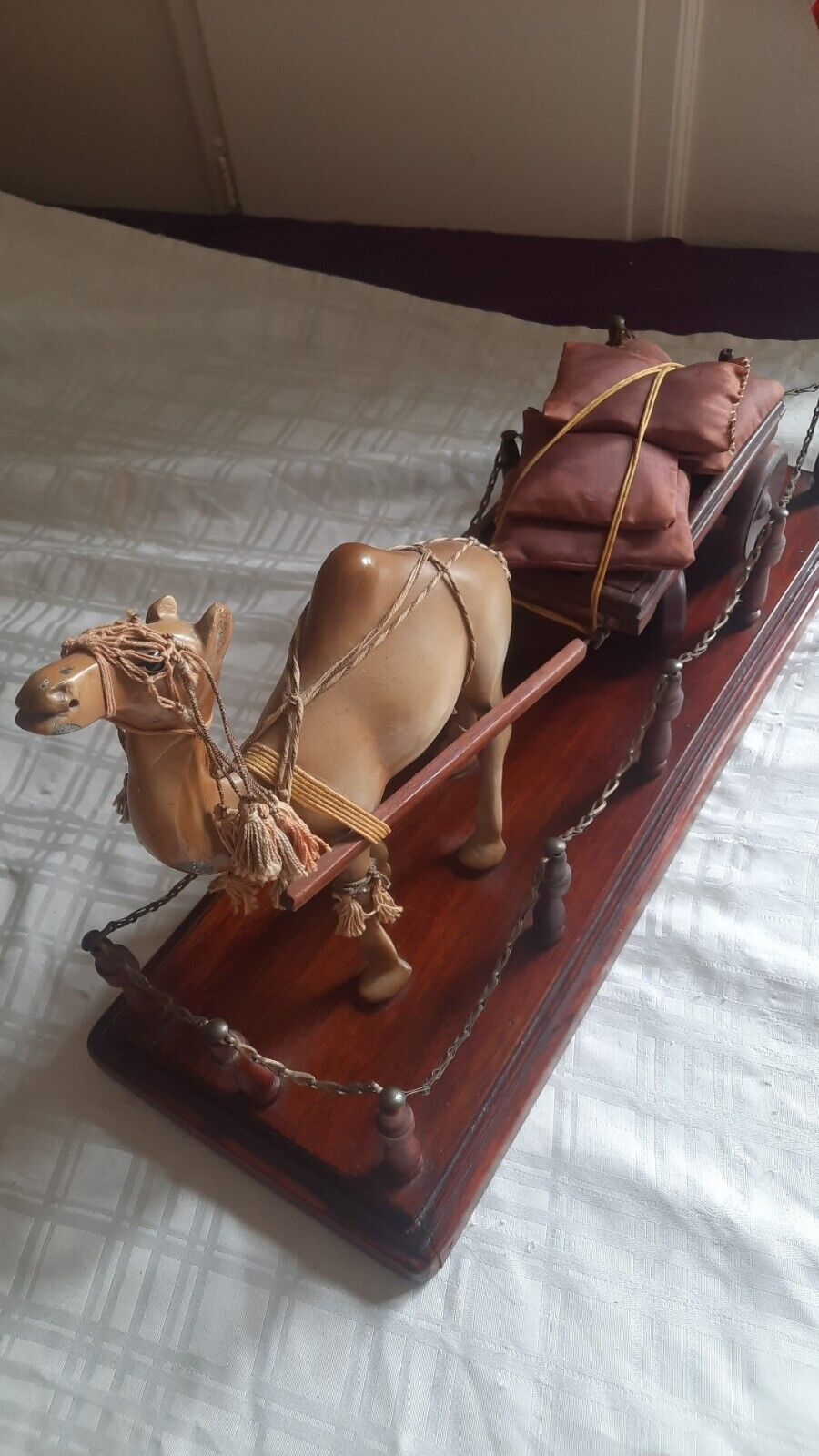 Rare Antique Camel Pulling Cart 1900s Vintageicolon