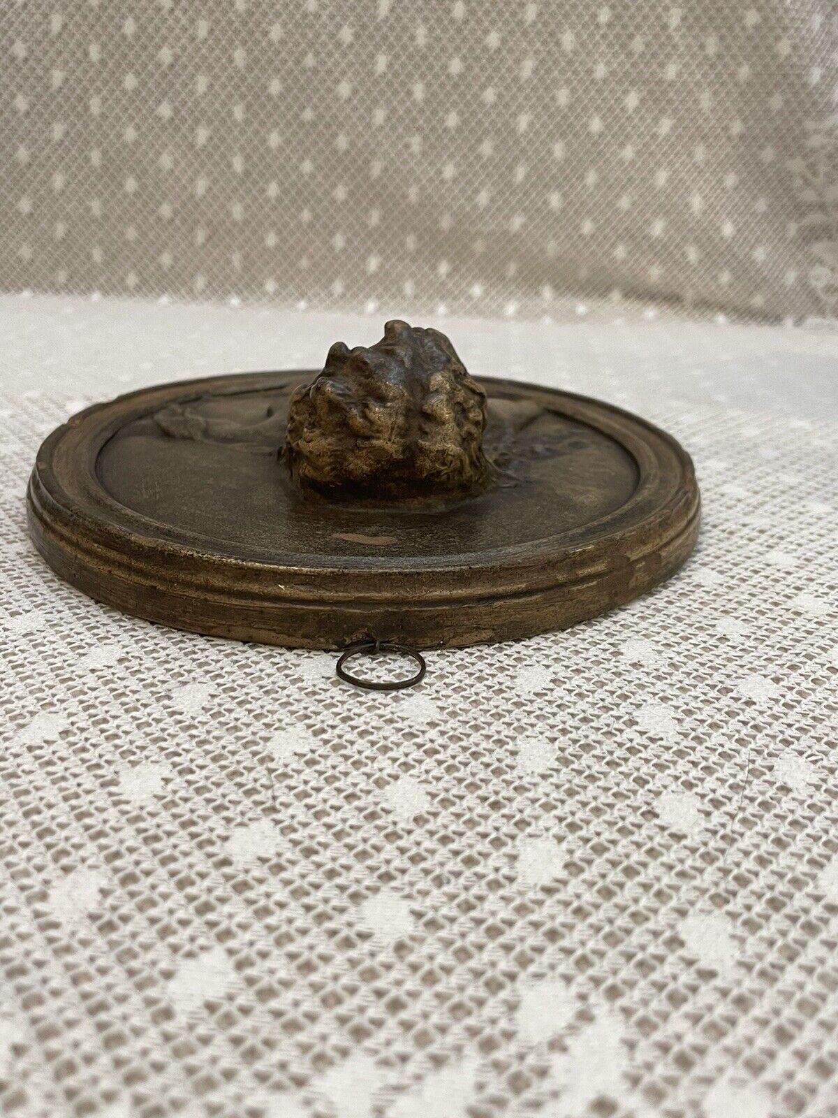 French Art Nouveau Plaque High Relief Nymph by Clodion