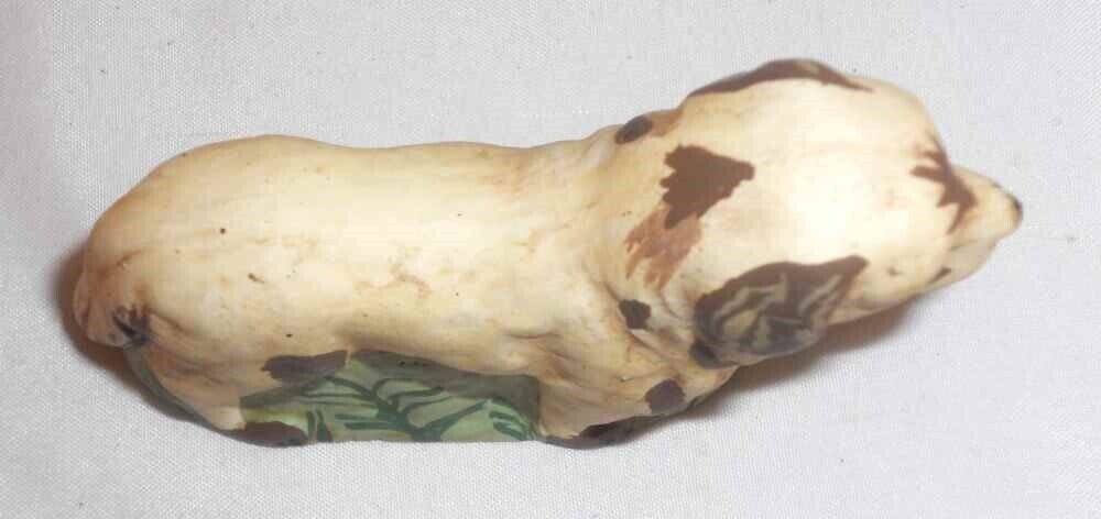 1900s Polychrome Folk Art Dog Standing By Dierwechter