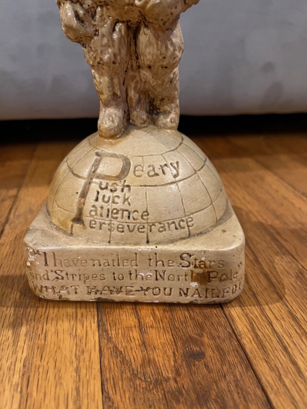 Rare plaster sculptures: Peary & Cook, early 1900’s