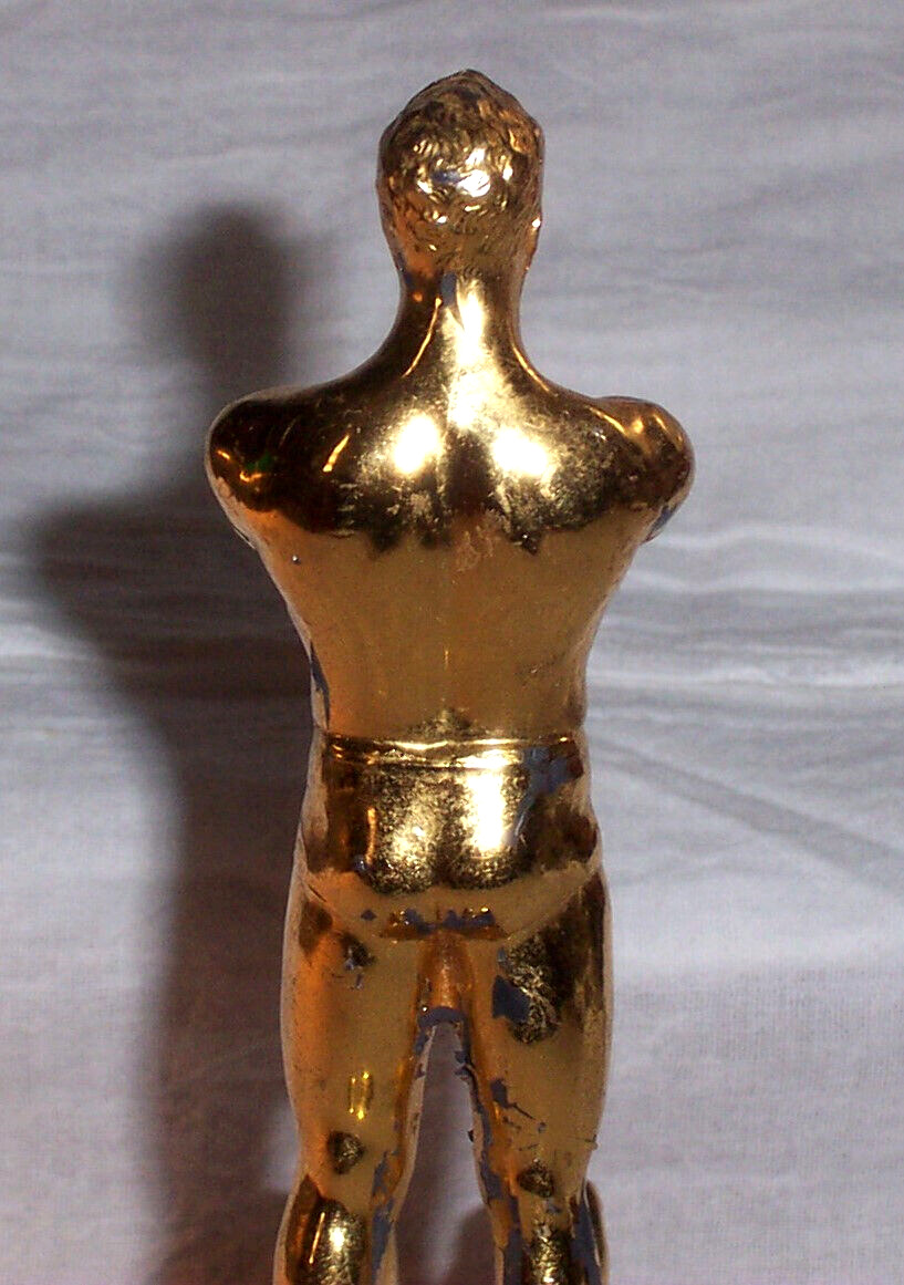 Mid 1900s Vintage Water Skier Figure, Semi Nude