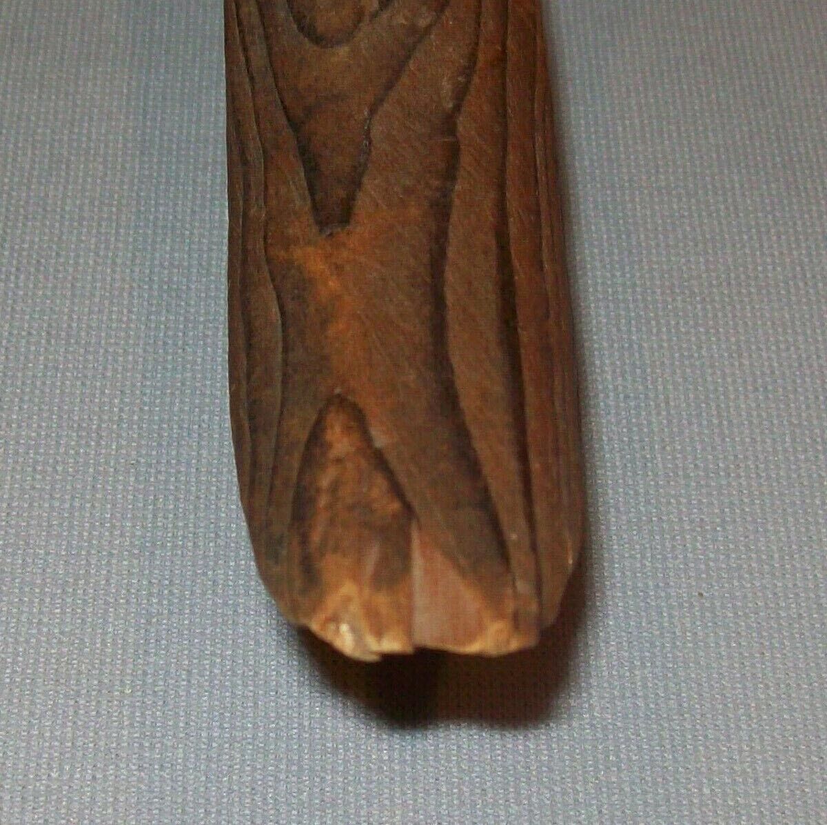 19th Century Folk Art Carved Wooden Duck or Bird