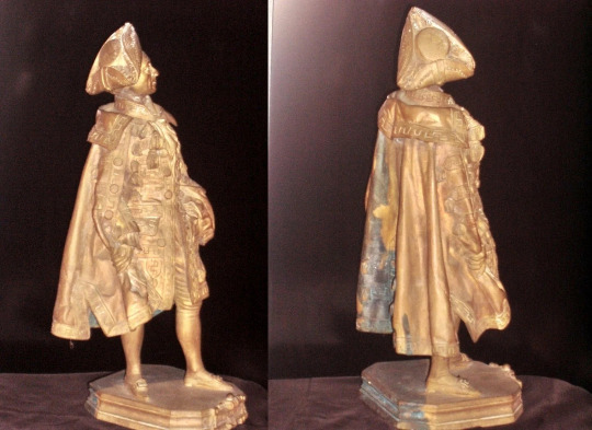 Antique Jean Pierre Dantan Bronze Sculpture Paris France
