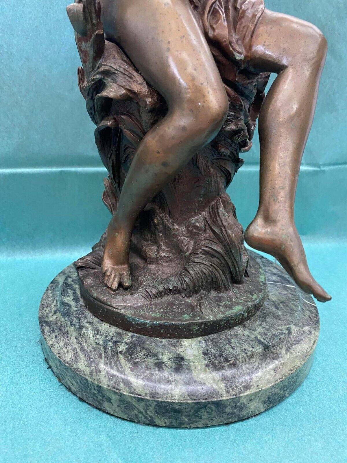 PSYCHE Bronze Sculpture by Mathurin Moreau 1800s - RARE