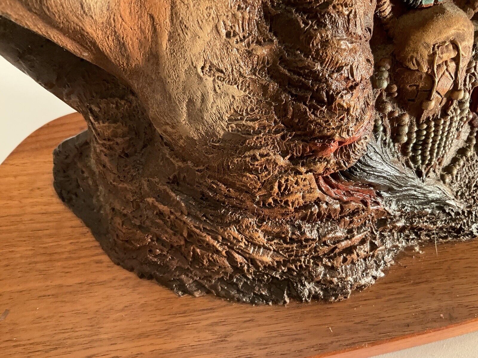 Antique Neil J Rose Cripple Horse Sculpture