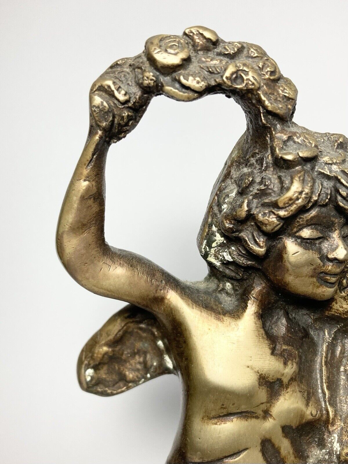 1900s Art Nouveau Auguste Moreau "Young Lovers" Bronze