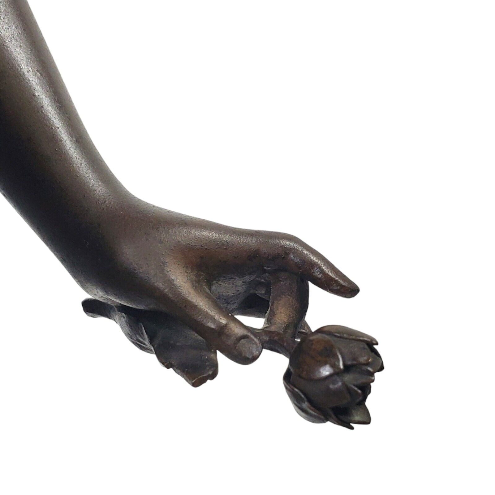 1800s French Bronze Sculpture of Le Chant de La Source