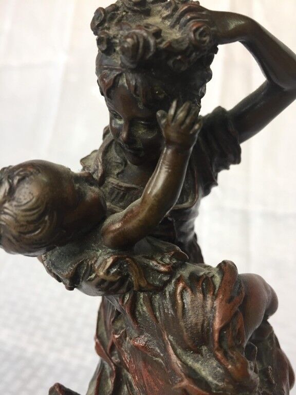 Rare 1800s Bronze Sculpture by Johannes Boese
