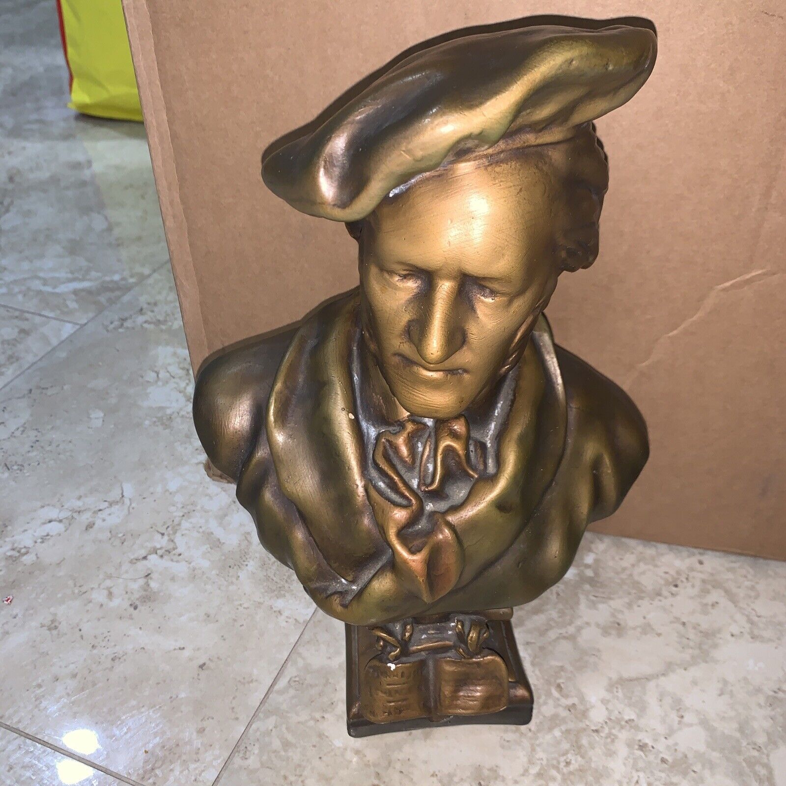 1800's Figural Bust of Music Composer Statue #215