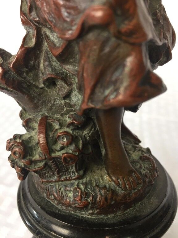 Rare 1800s Bronze Sculpture by Johannes Boese