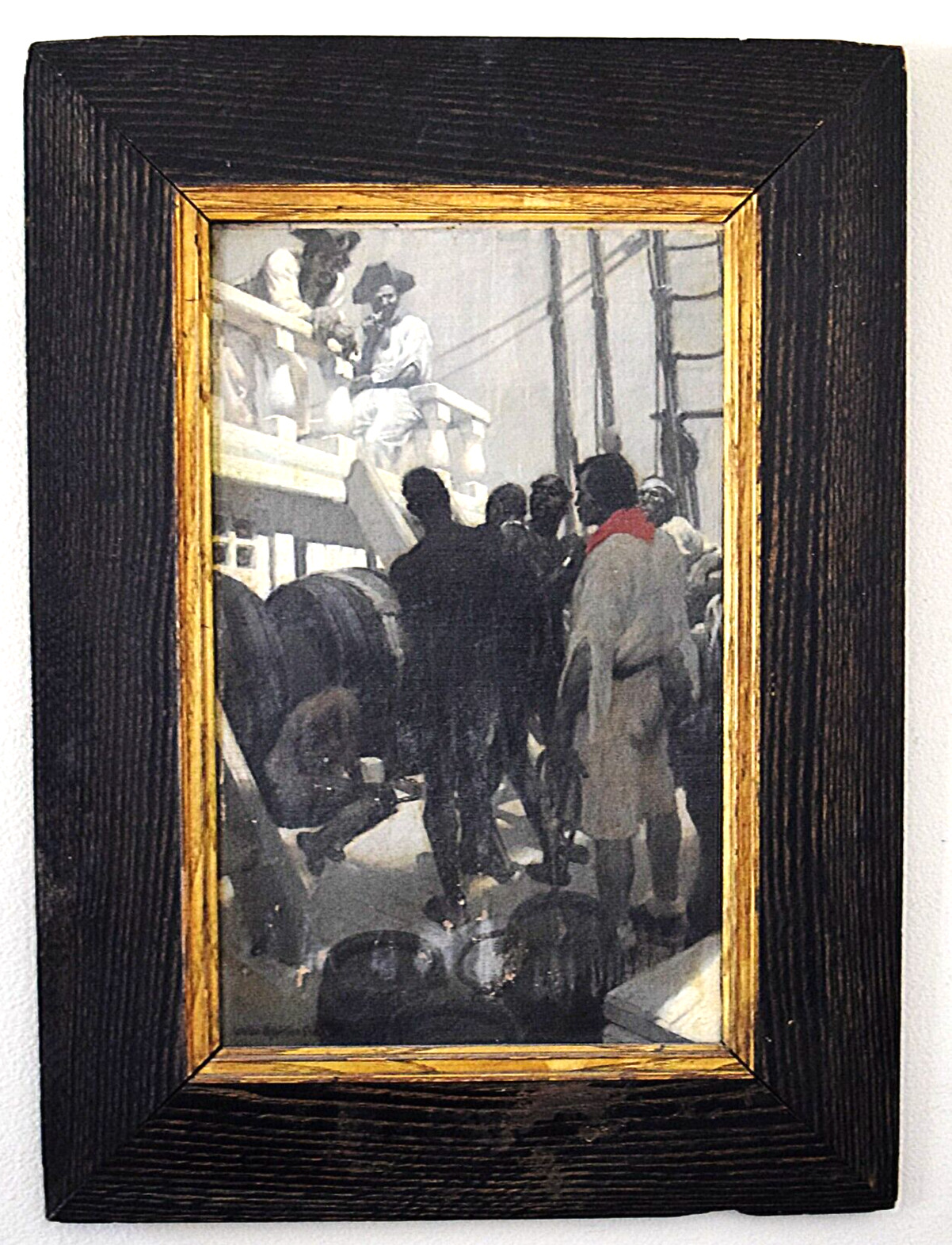 Walter Appleton Clark Slave Trade Illustration Art 1900