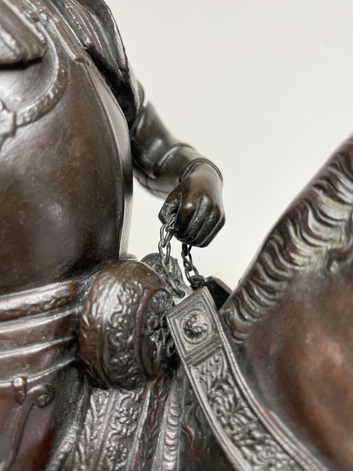 Verrocchio-inspired Bartolomeo Colleoni Equestrian Statue