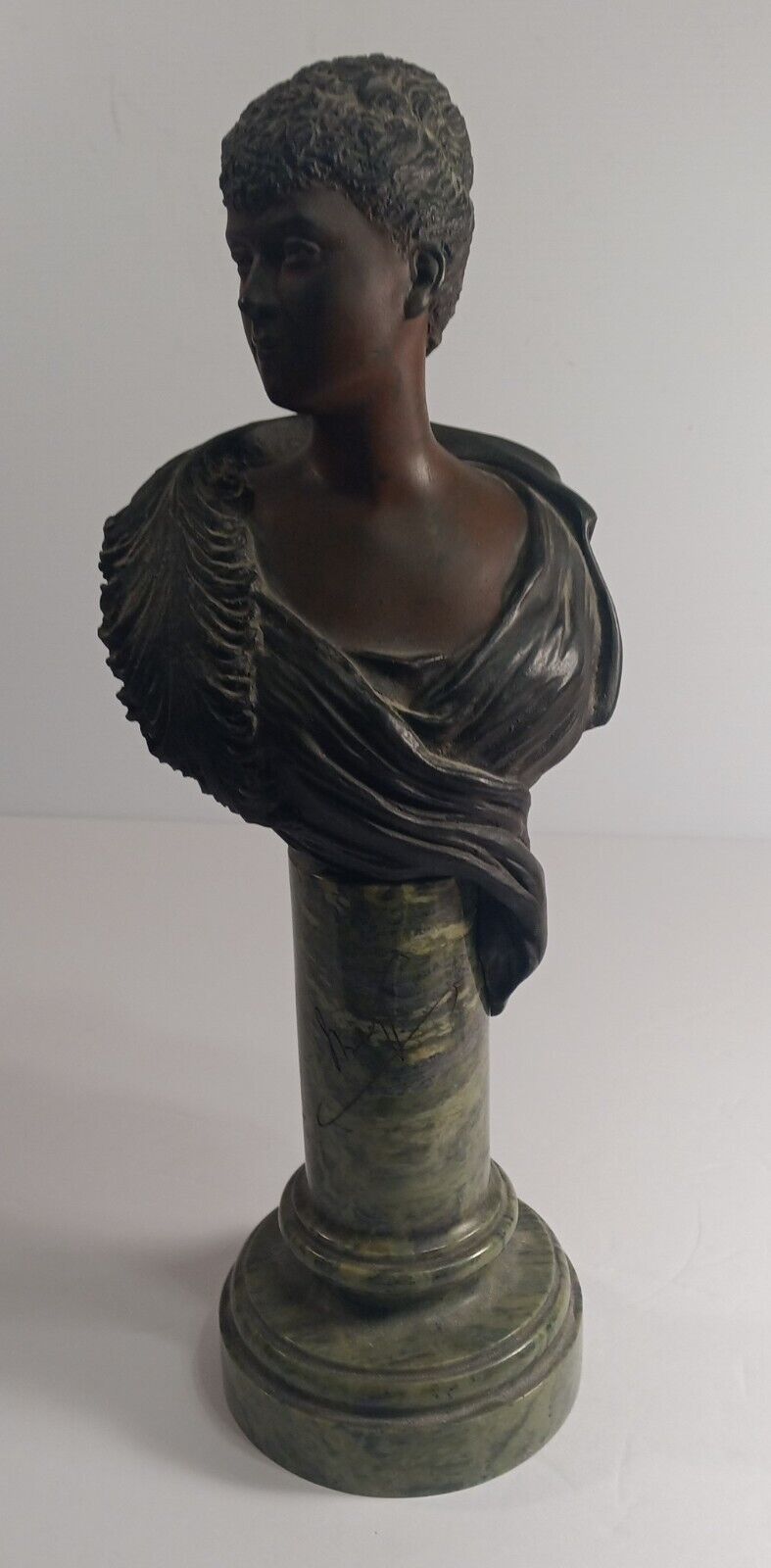 Bronze Queen Mary Bust by William Henry Tyler, 1893