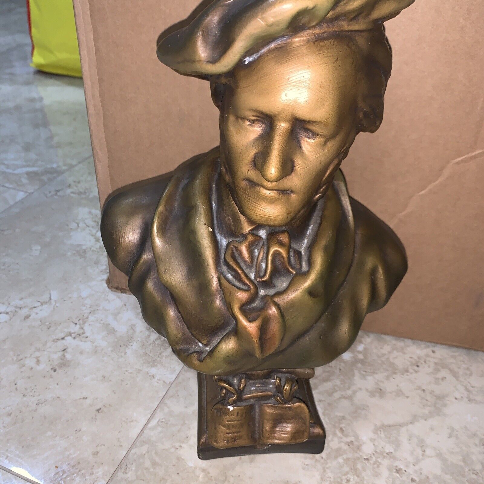 1800's Figural Bust of Music Composer Statue #215