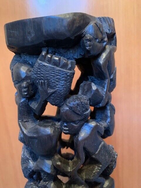 Rare Ebony Tree of Life carving from Tanzania