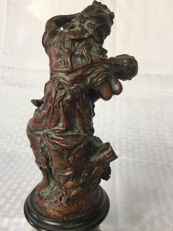Rare 1800s Bronze Sculpture by Johannes Boese