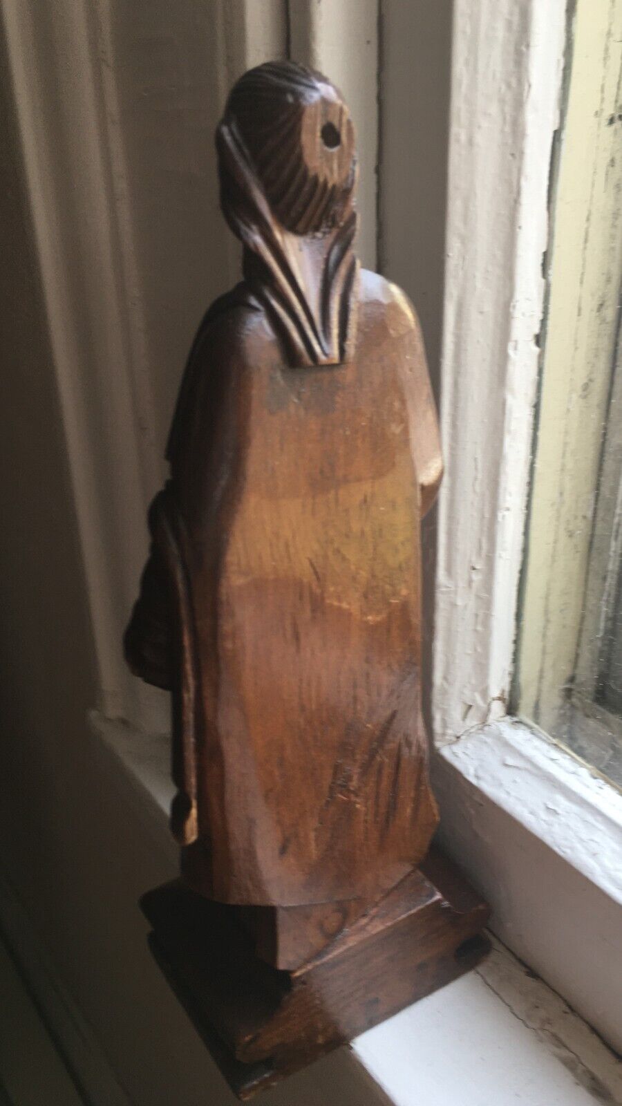 18th c. Italian Wooden Sculpture: Maiden and her Robes