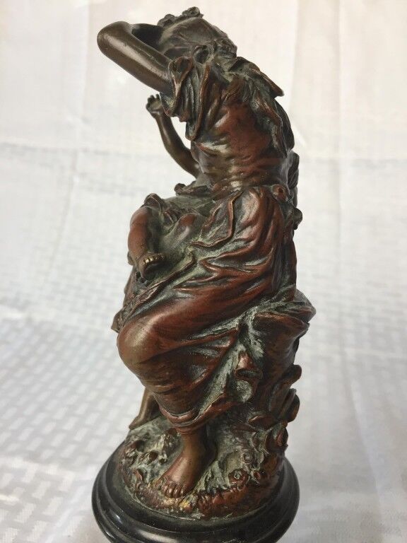 Rare 1800s Bronze Sculpture by Johannes Boese