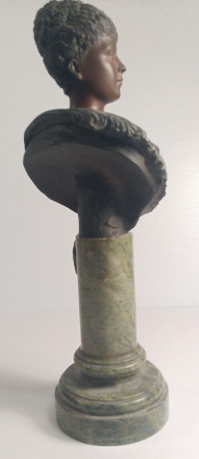 Bronze Queen Mary Bust by William Henry Tyler, 1893