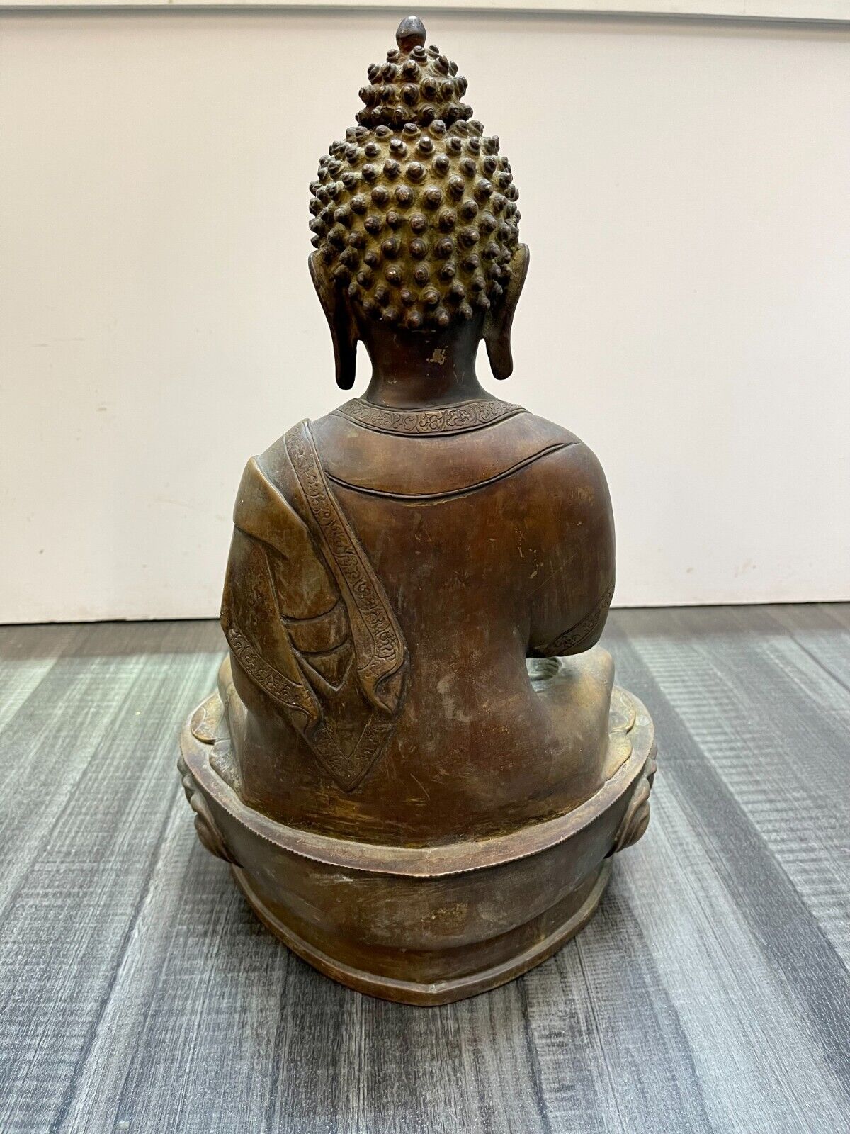 Bronze Tibetan Buddha Sculpture from 1700s, COA $15k