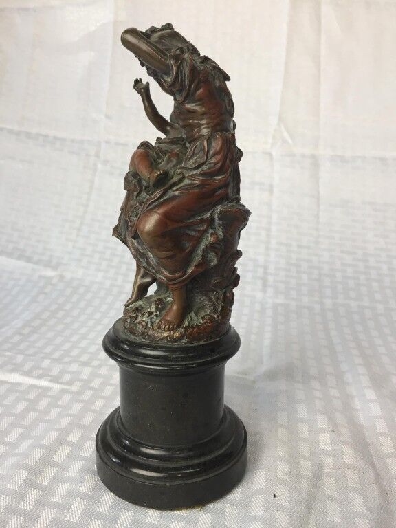 Rare 1800s Bronze Sculpture by Johannes Boese
