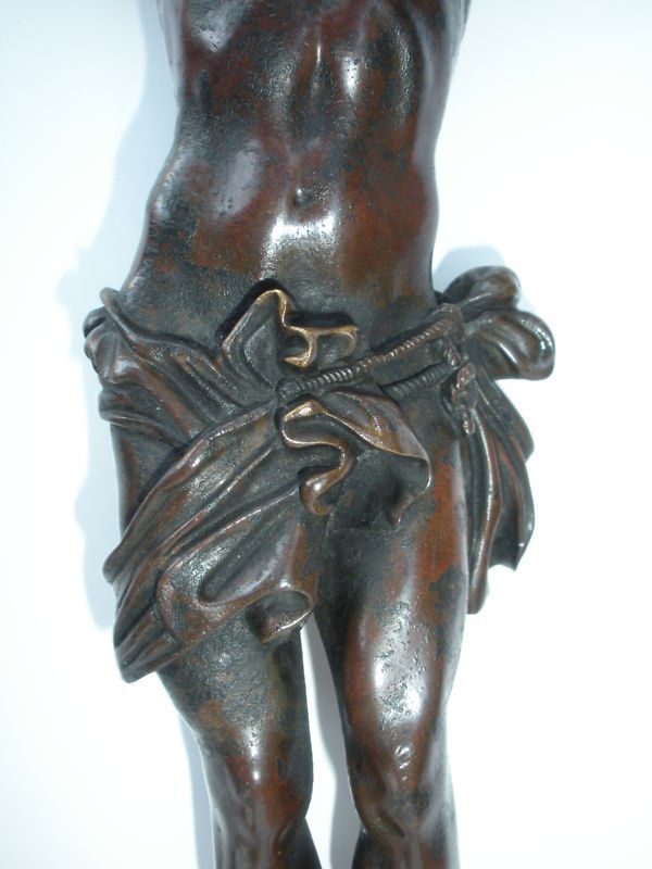 17th Century Baroque Bronze Jesus Christ by Algardi
