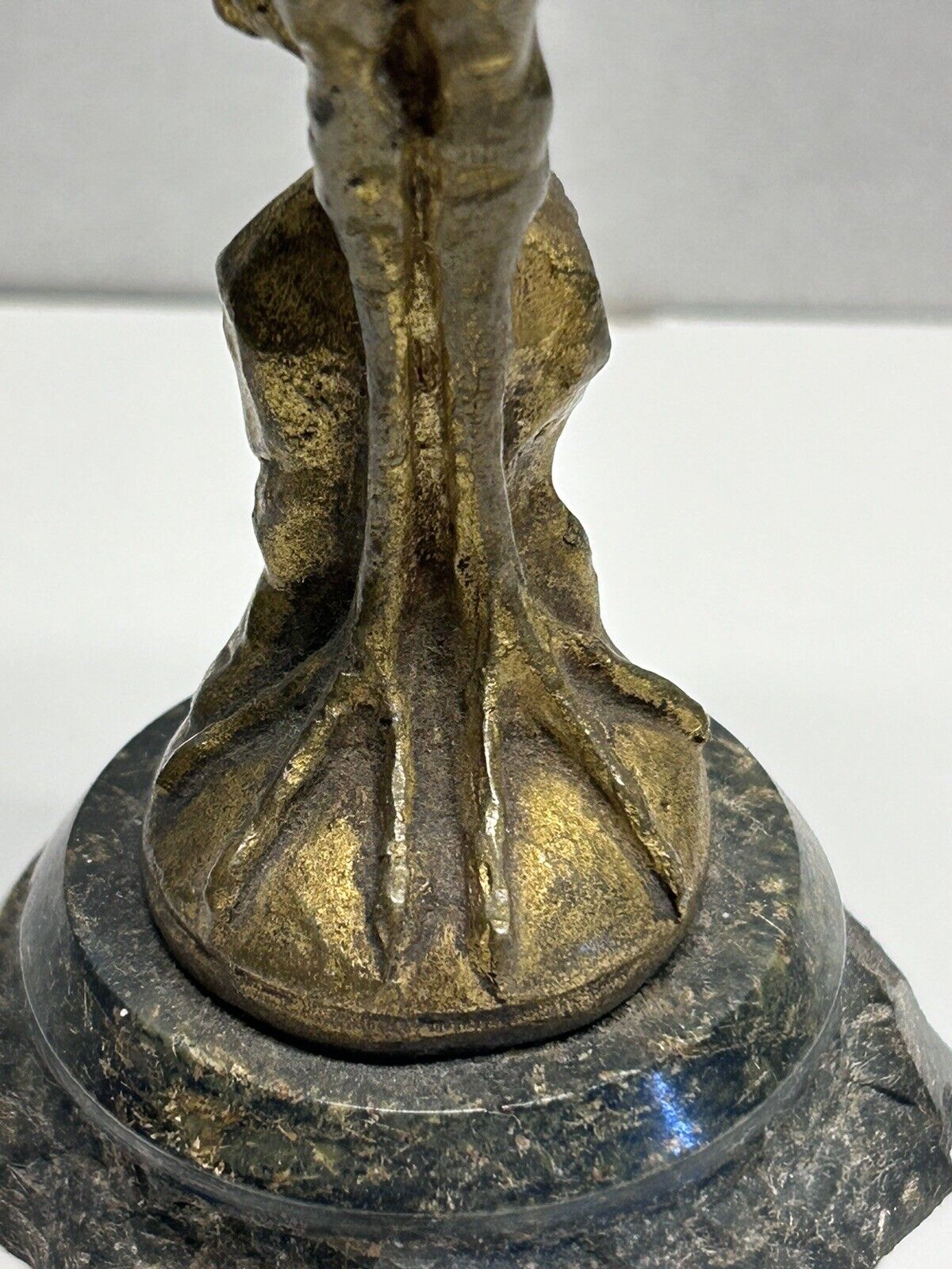 Fulbert-Pierre Larregieu Ibis Stork Bronze Statuette 19th Century