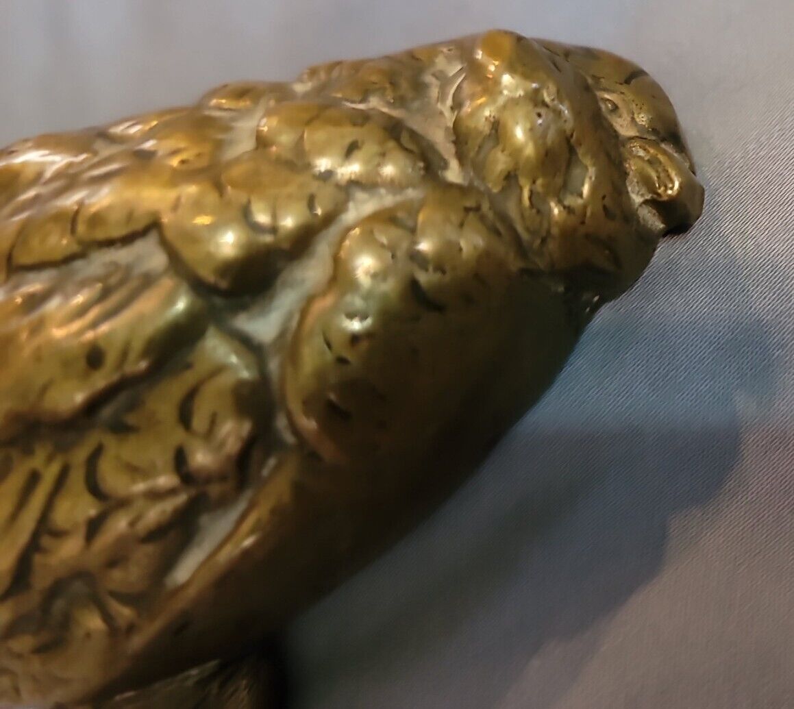 Antique Gilt Bronze Game Bird Sculpture by Paul Comolara