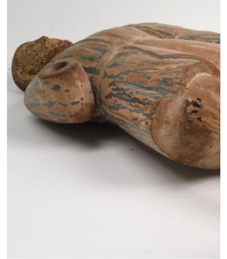 18th-Century Hand-Carved Santos Figure