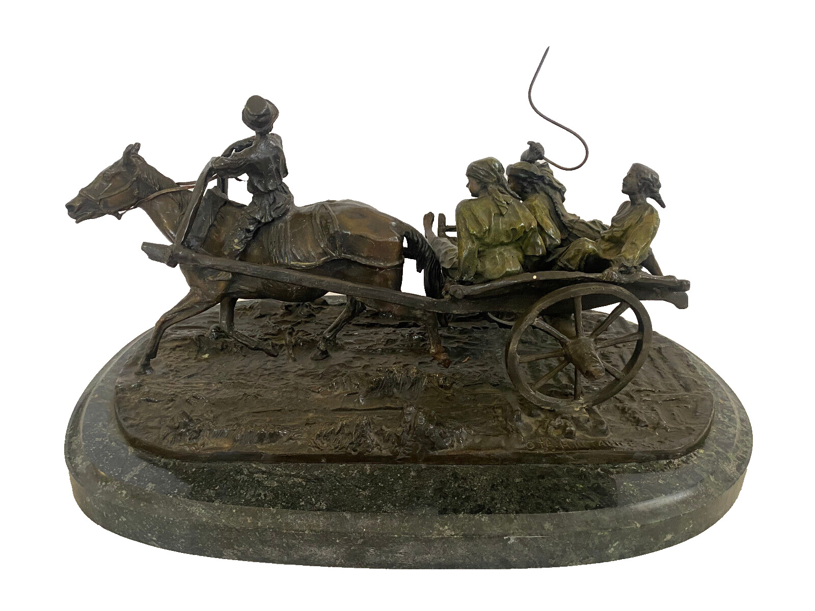 Russian Bronze Sculpture by Evgeny Lanceray, 1800s