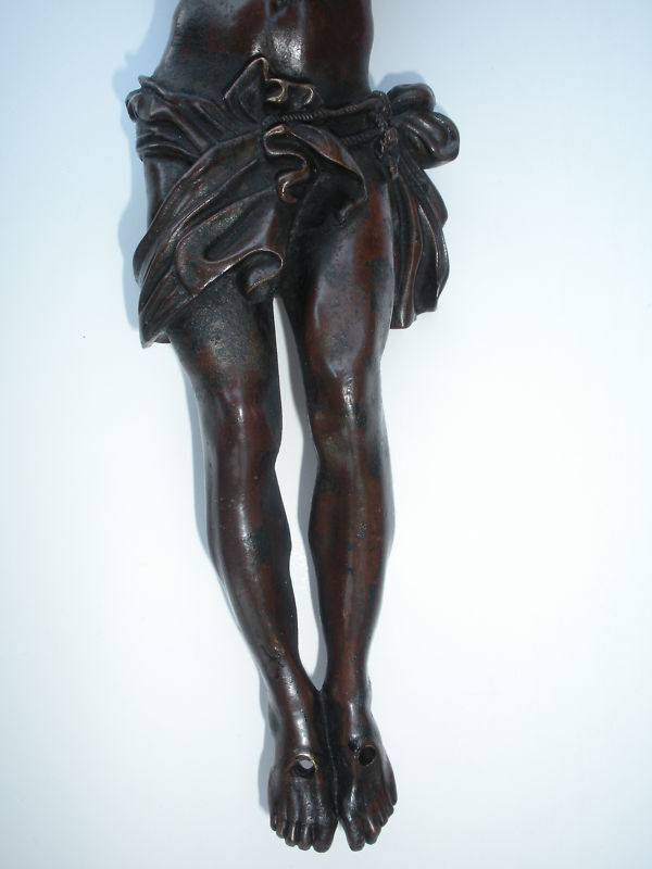 17th Century Baroque Bronze Jesus Christ by Algardi