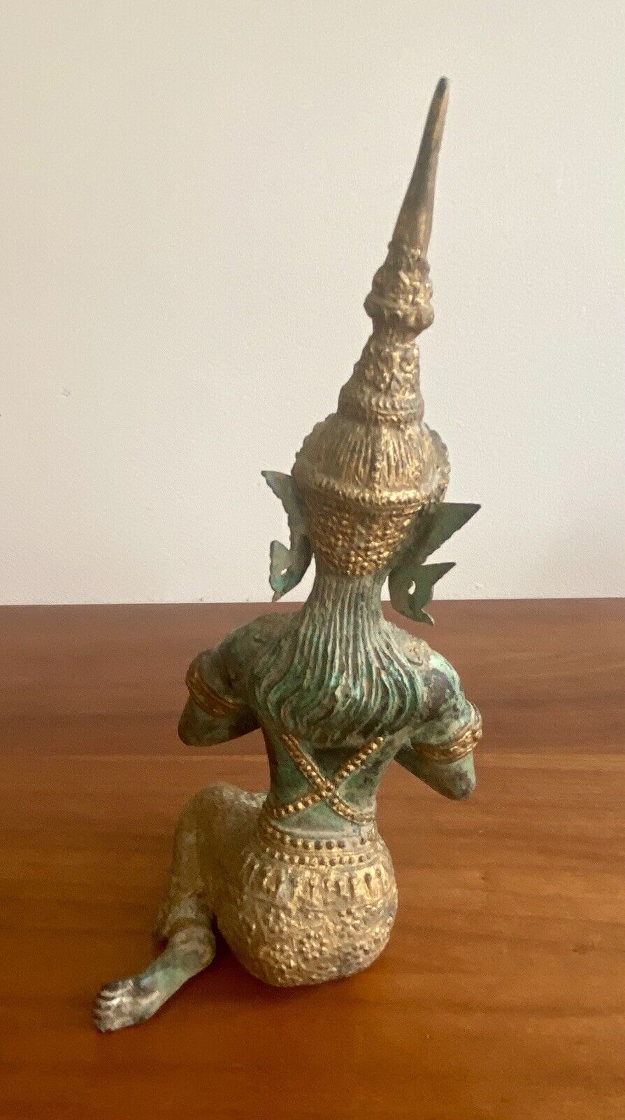 Bronze Hindu Goddess South Indian Fine Art Sculpture