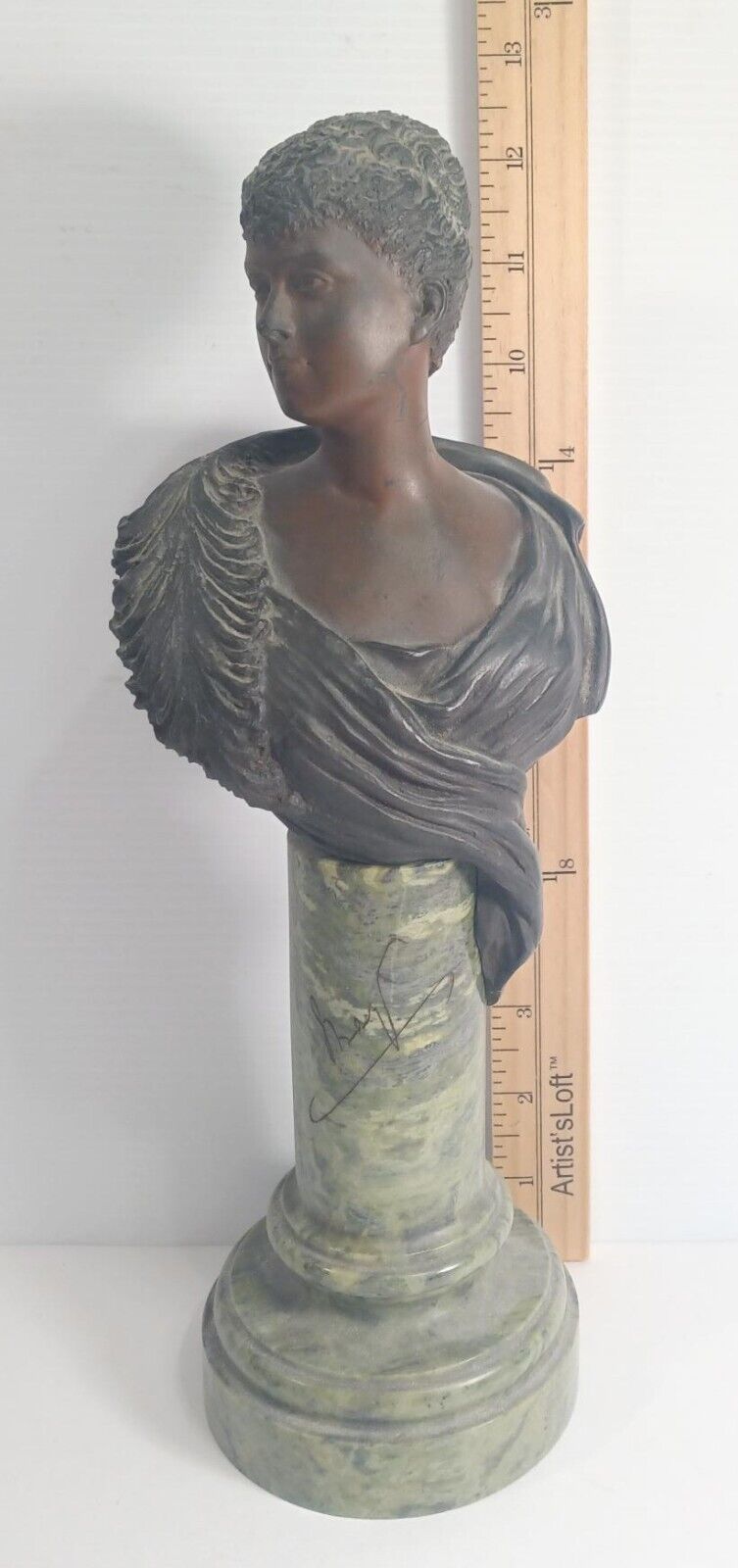 Bronze Queen Mary Bust by William Henry Tyler, 1893