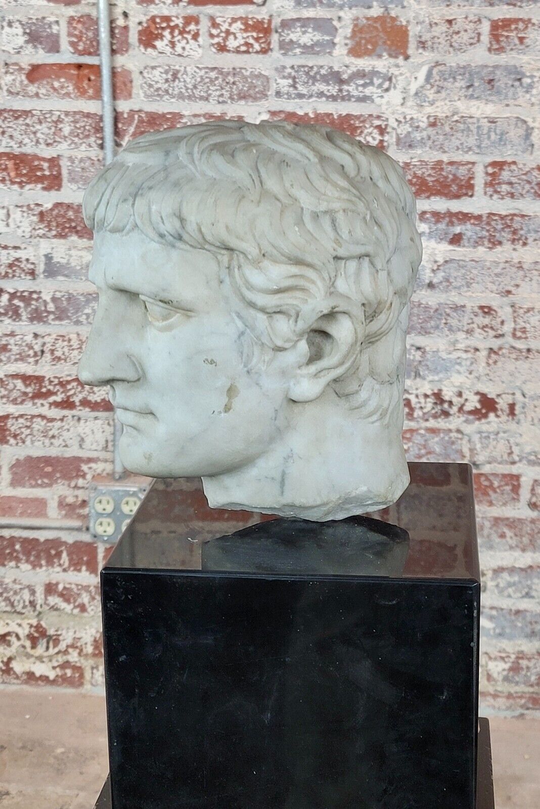 Marble Bust of Caligula - Roman Emperor Antiques