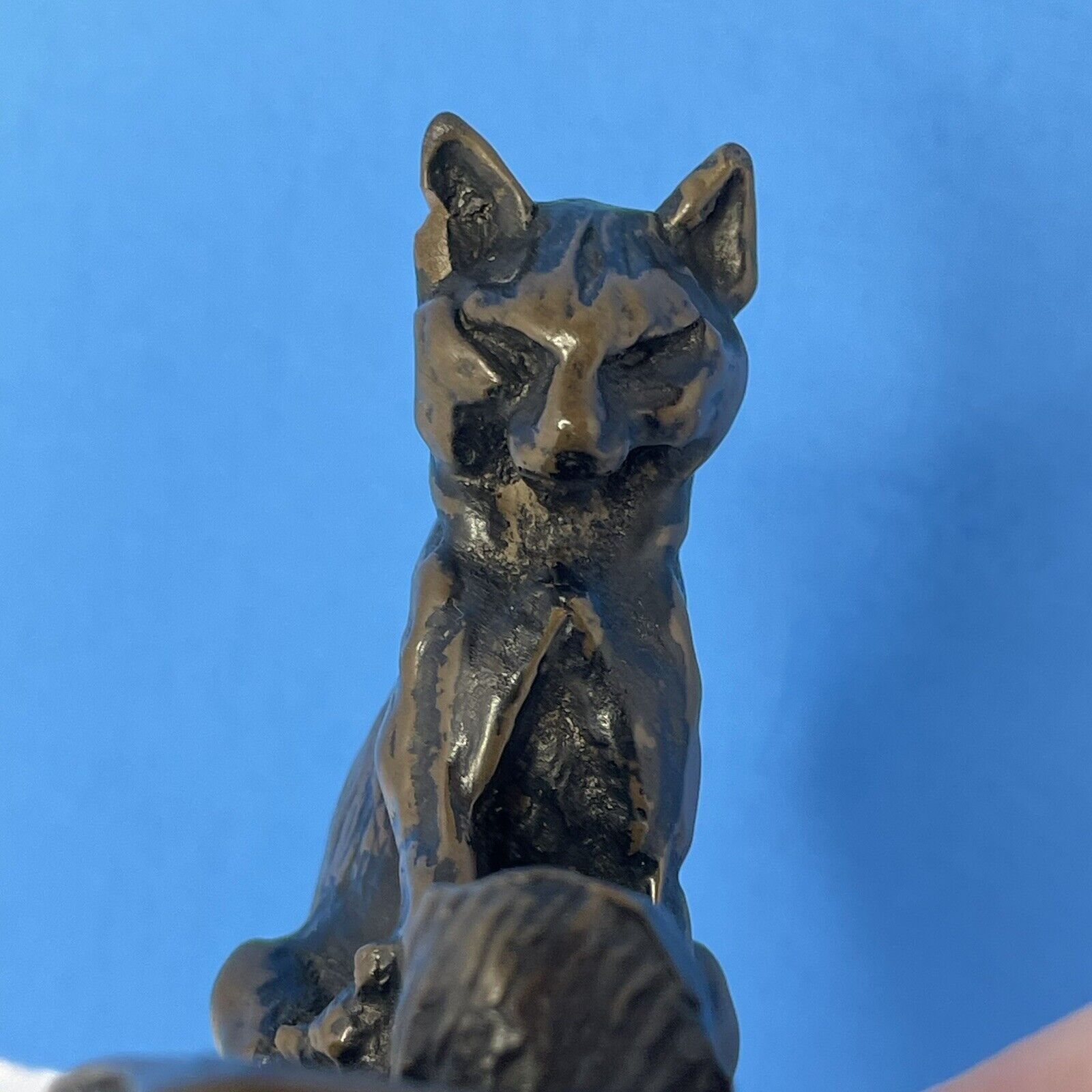 Emmanuel Fremiet Mother Cat Bronze Statue - 19th Century