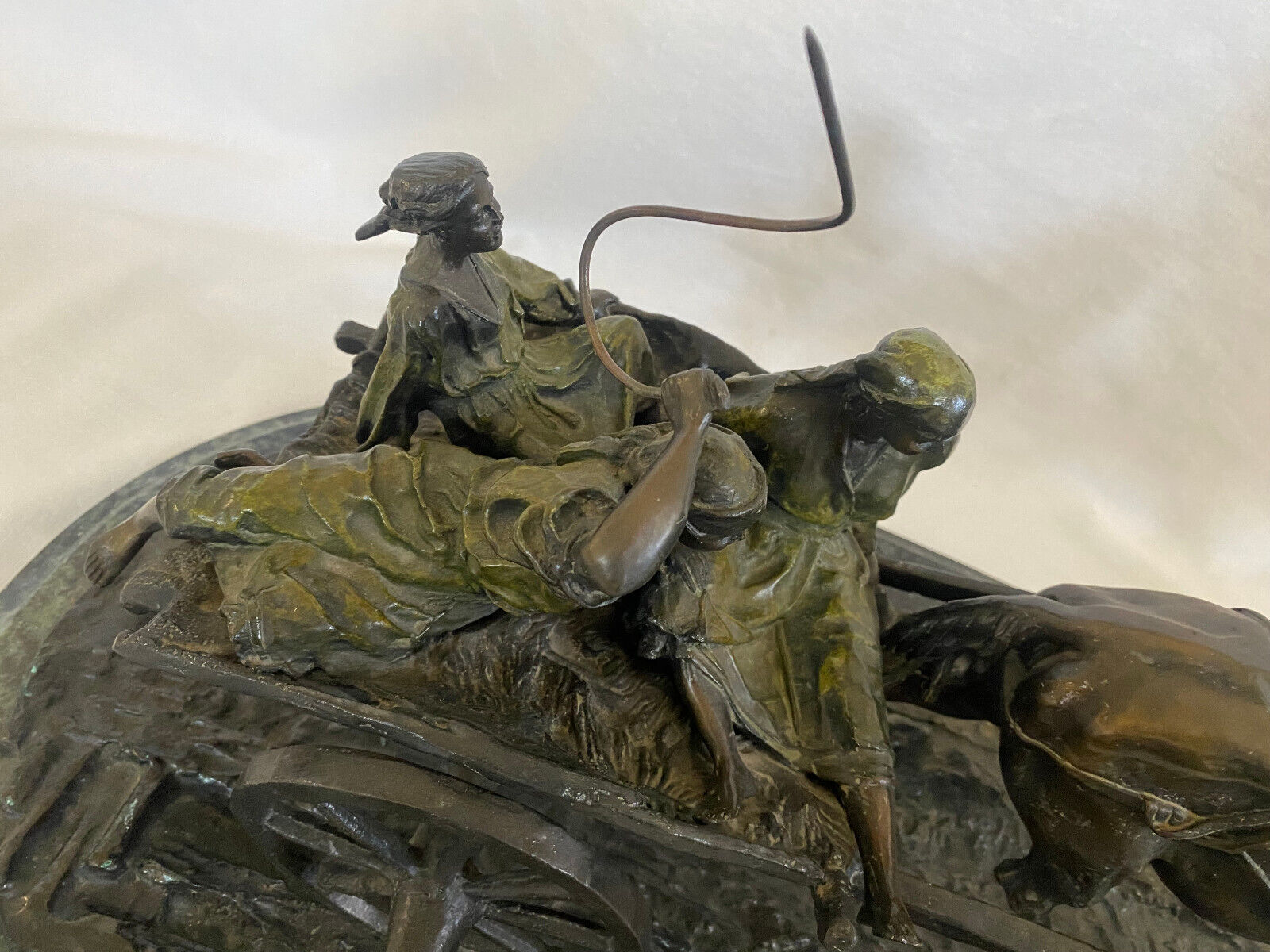 Russian Bronze Sculpture by Evgeny Lanceray, 1800s