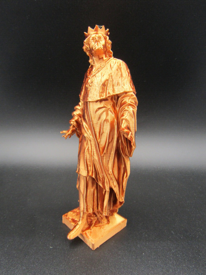 18th Century King Solomon 3D Printed Statue
