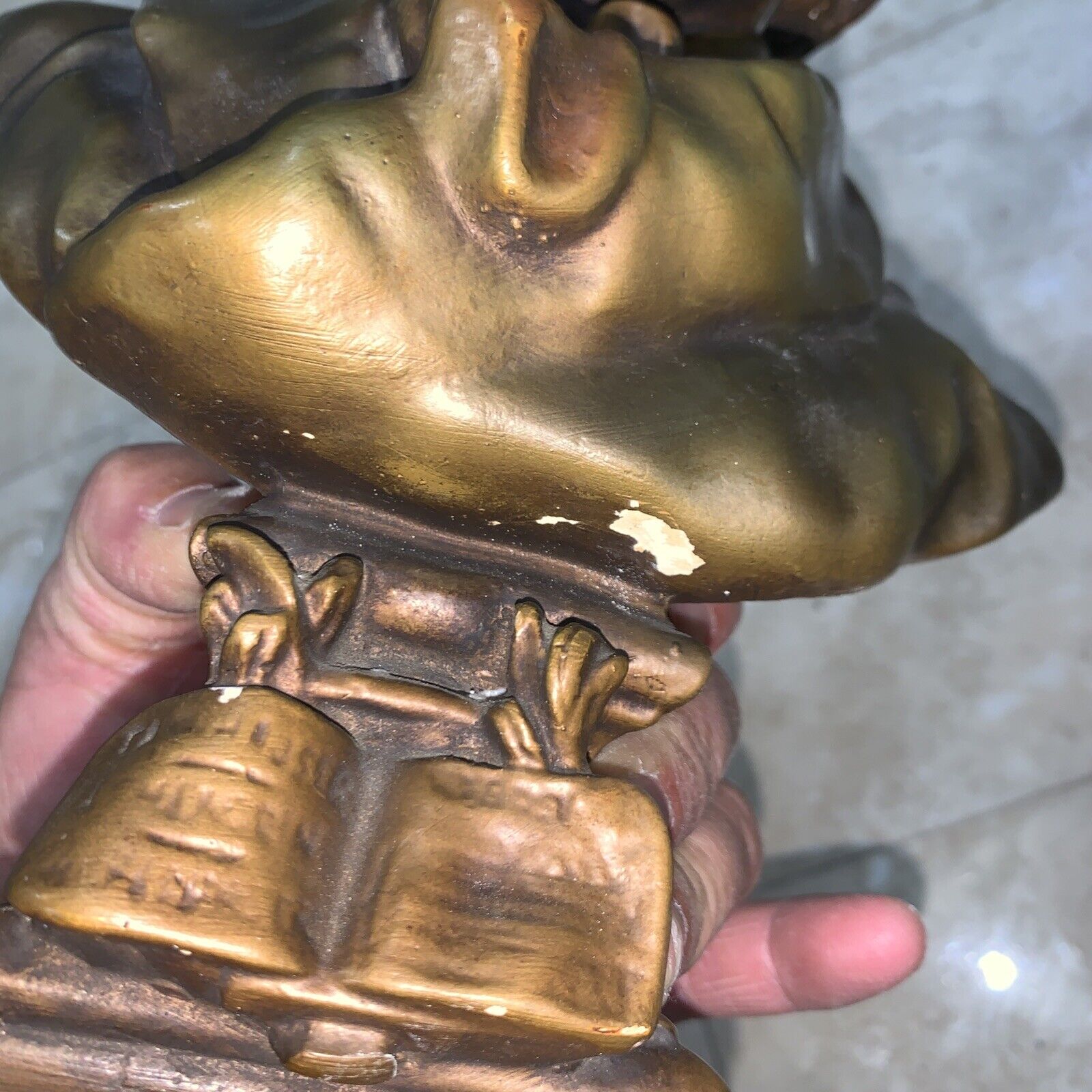 1800's Figural Bust of Music Composer Statue #215