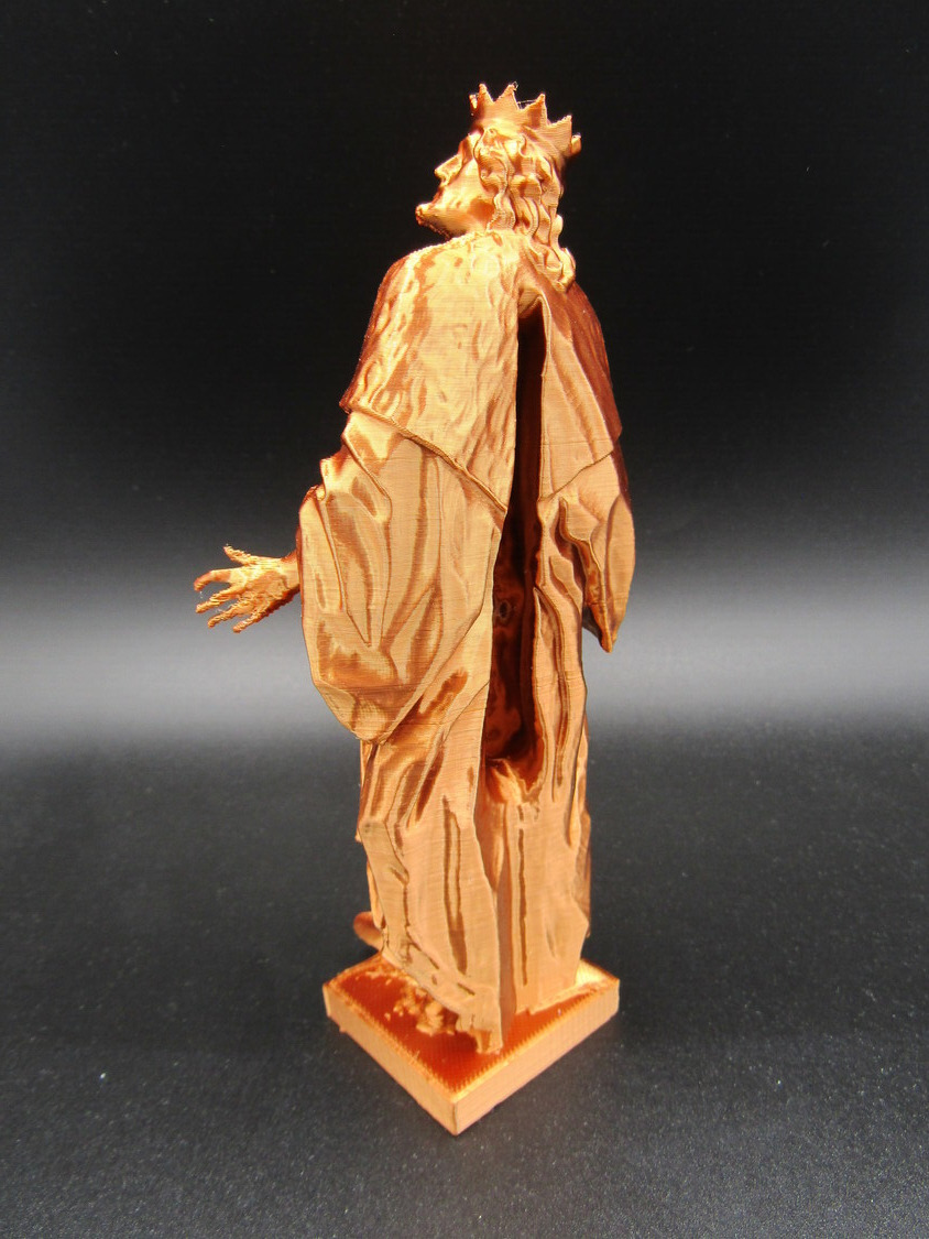 18th Century King Solomon 3D Printed Statue