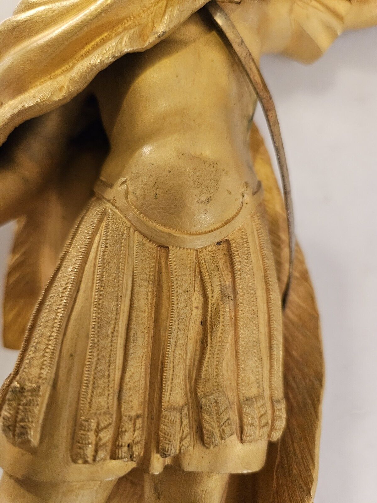 French Empire Neoclassical Bronze Figurine - Exceptional Quality