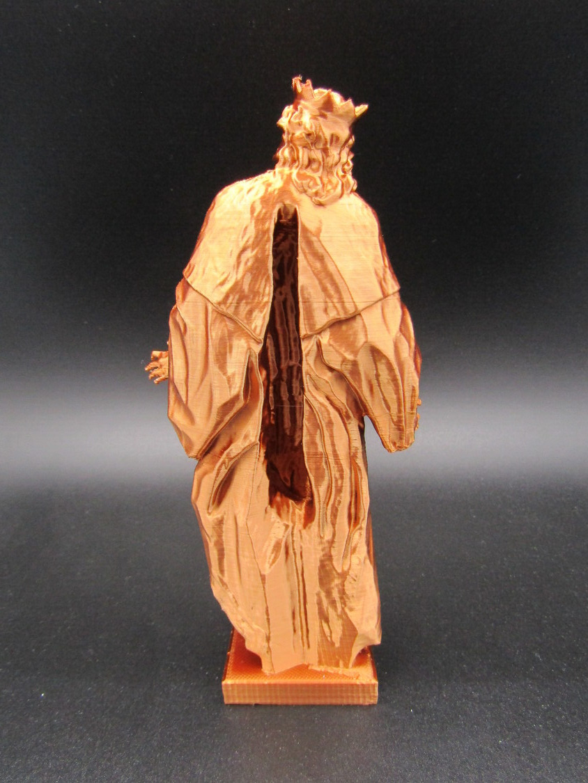 18th Century King Solomon 3D Printed Statue