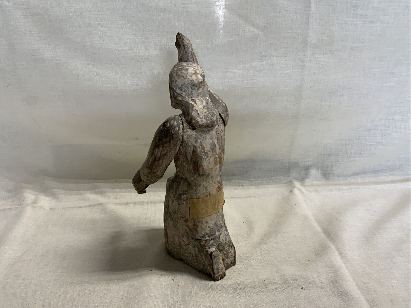 18th Century Baroque Christ Wooden Statue from France