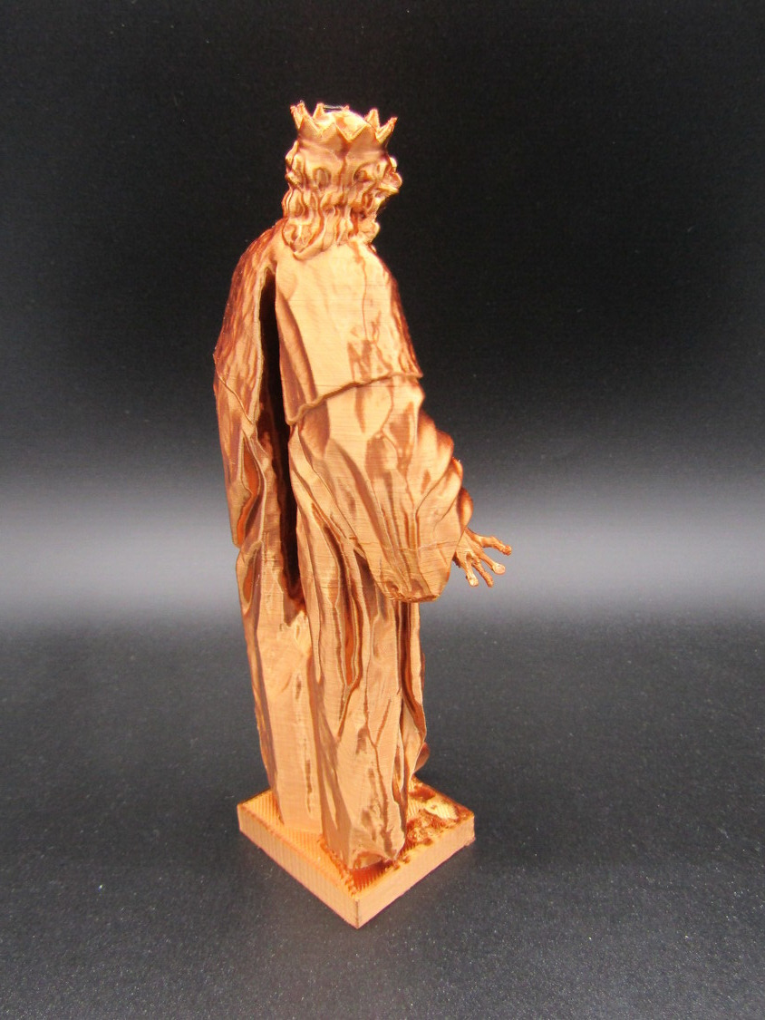 18th Century King Solomon 3D Printed Statue