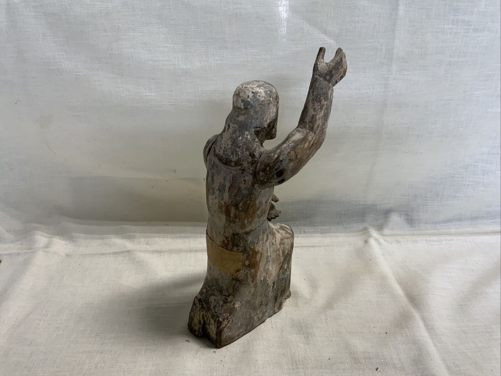 18th Century Baroque Christ Wooden Statue from France