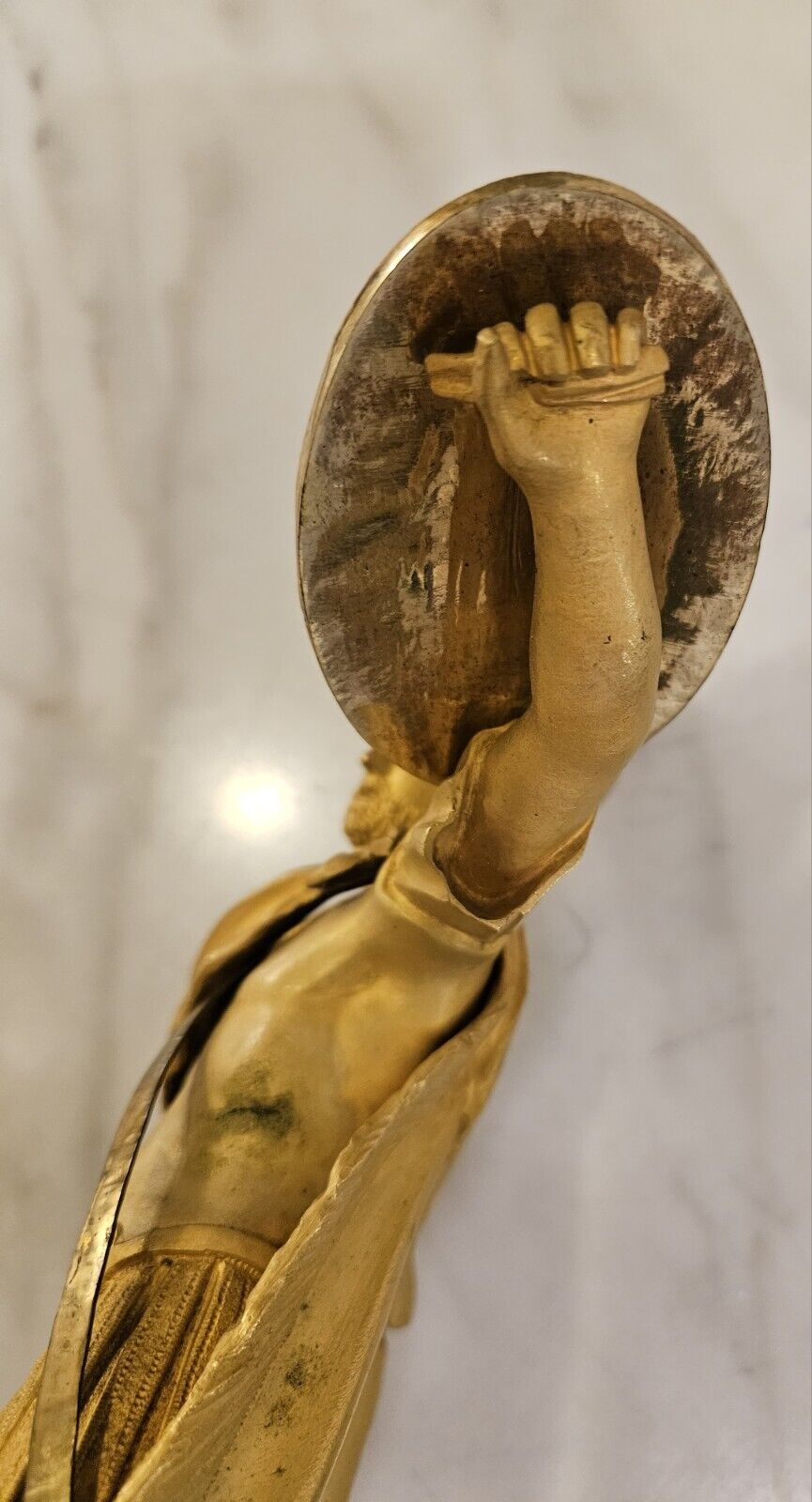 French Empire Neoclassical Bronze Figurine - Exceptional Quality