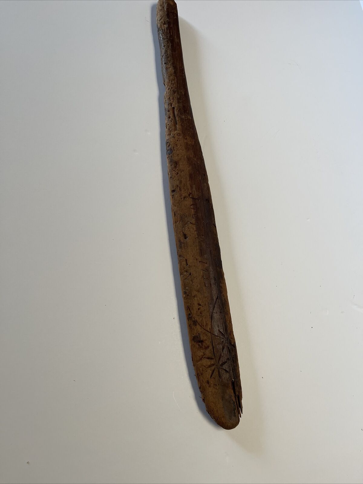 1733 July 8 Commemoration Stick Mystery Signed Sculpture