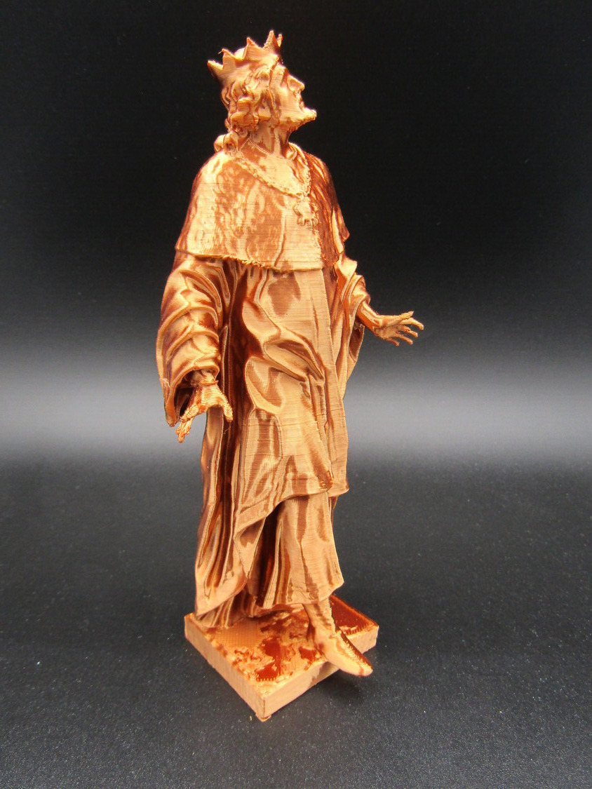 18th Century King Solomon 3D Printed Statue