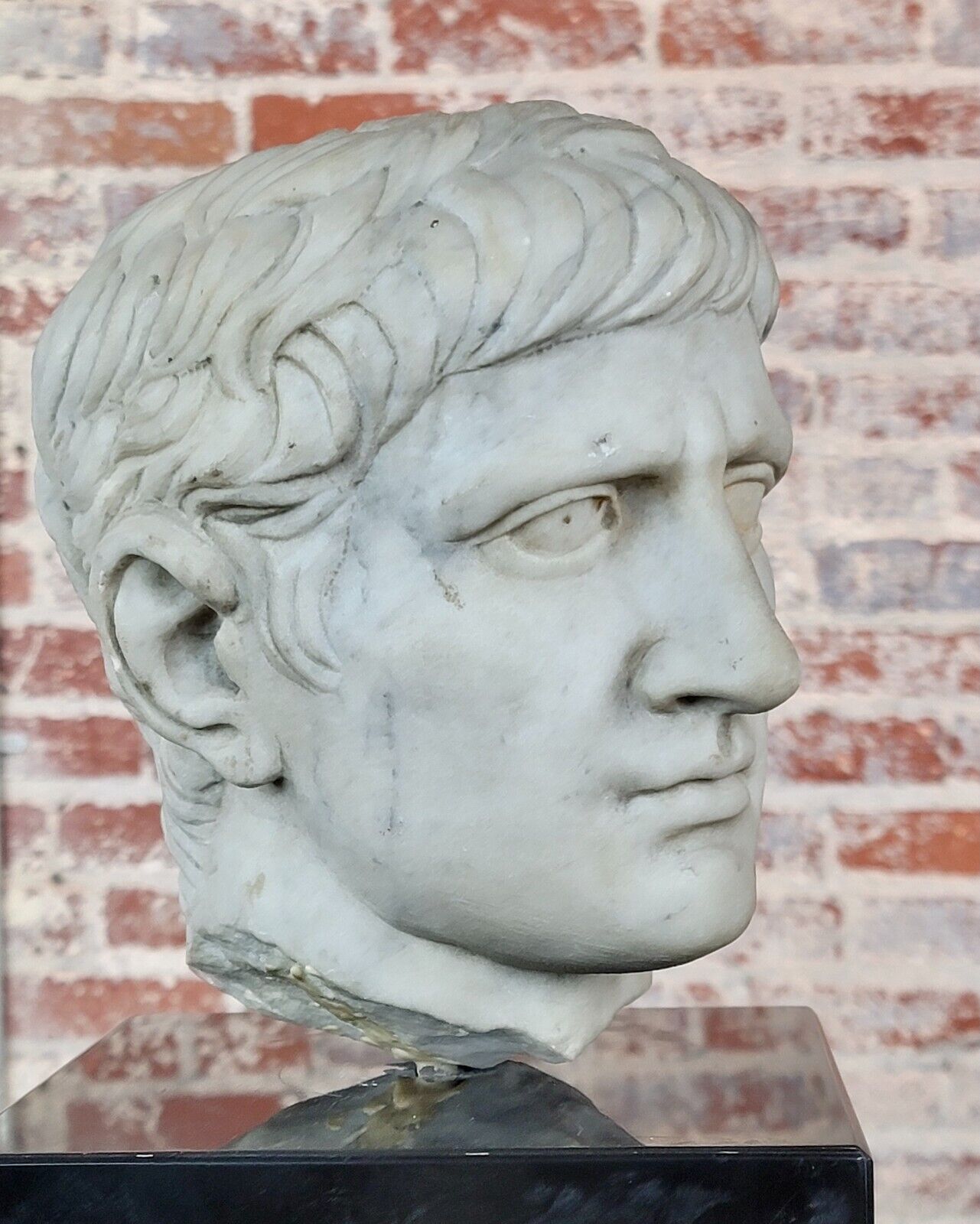 Marble Bust of Caligula - Roman Emperor Antiques
